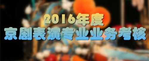 我是骚货，啊啊啊干我想要国家京剧院2016年度京剧表演专业业务考...